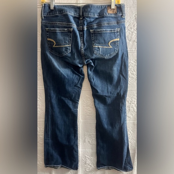 American Eagle Jeans Size 4S 4 Short Artist Distressed - Picture 2 of 3